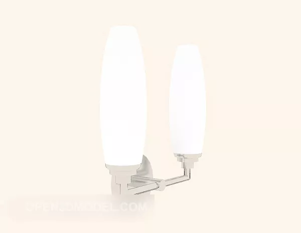 Home Wall Lamp Simple Design 3d model Home Wall Lamp Simple Design 3d model
