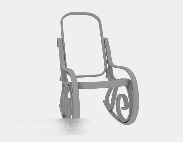 Personality Wooden Chair 3d model Personality Wooden Chair 3d model