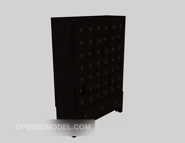 Pharmacy Cabinet 3d model Pharmacy Cabinet 3d model