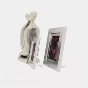Photo Frame Tableware Decoration 3d model