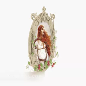 Photo Frame Decoration 3d model