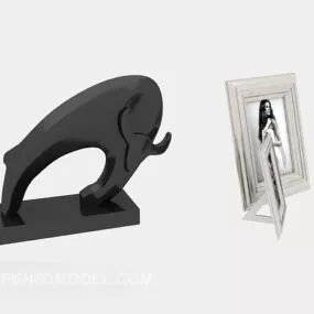 Photo Frame, Set-up 3d model