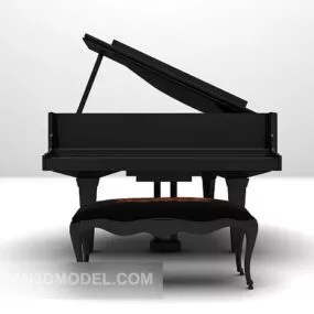 Piano Instrument Grand Piano 3d model