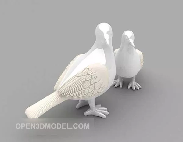 Rock Stone Sculpture 3d model