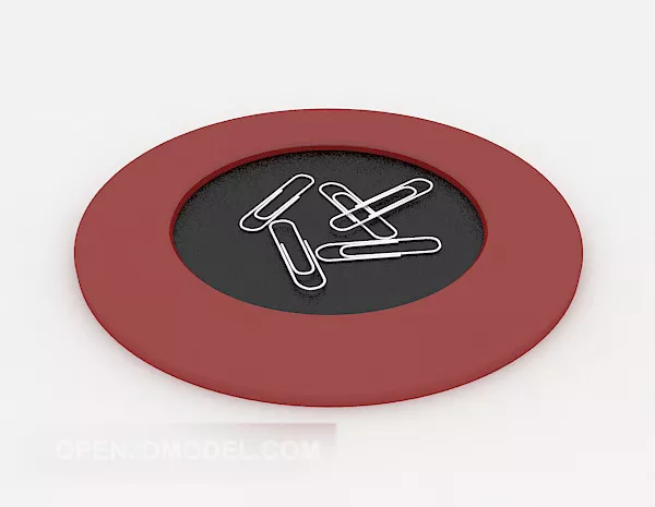Steel Safety Pin 3d model