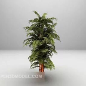 Pine Cypress Tree Decoration 3d model