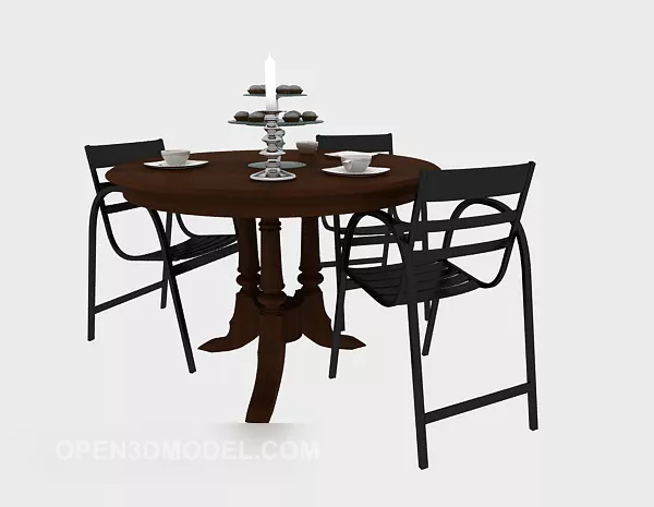 Pitch Home Table V1 3d model Pitch Home Table V1 3d model
