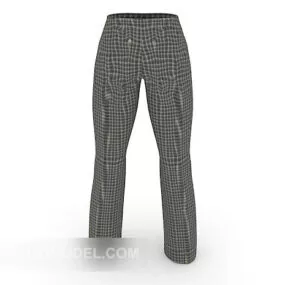 Plaid Pants 3d model