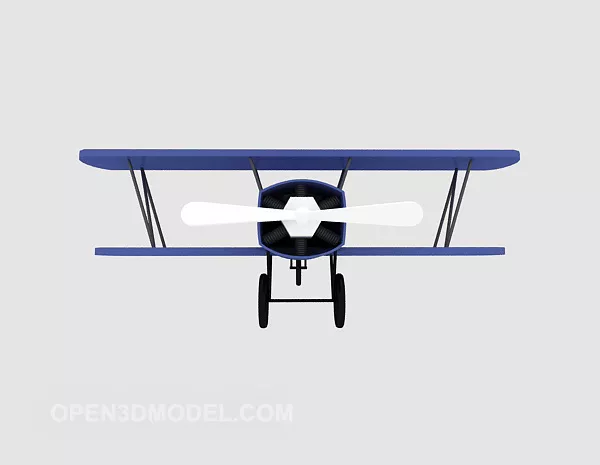 Steampunk Plane Concept 3d model