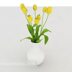 Plant Potted Plant Set Up 3d model