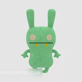 Cute Plastic Toys 3d model