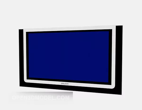 Plastic Tv Display 3d model Plastic Tv Display 3d model