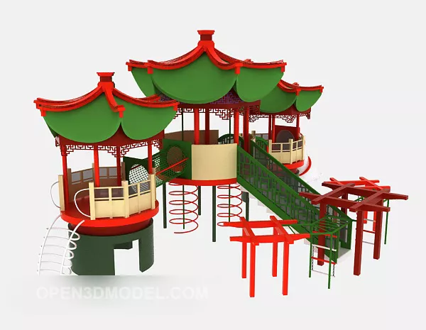 Playground Entertainment 3d model Playground Entertainment 3d model