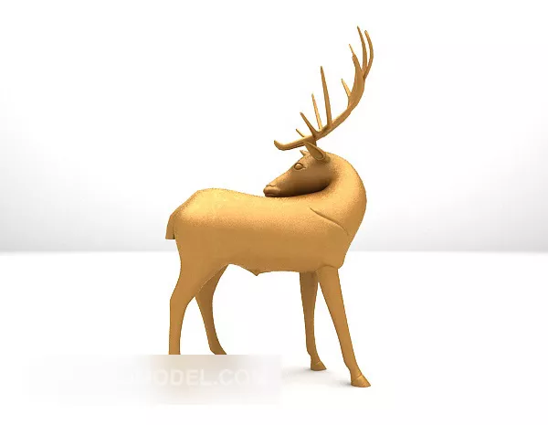 Alien Sculpture Abstract Shape 3d model