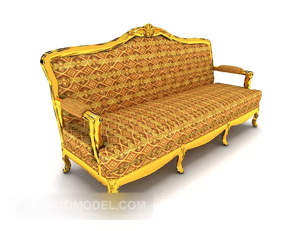 Leather Cube Seat Barry 3d model