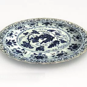 Porcelain Bowl With 3d model