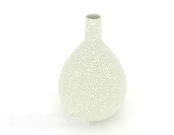 Porcelain Minimalist Vase 3d model Porcelain Minimalist Vase 3d model