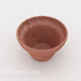 Pot Cultivation Terracotta 3d model