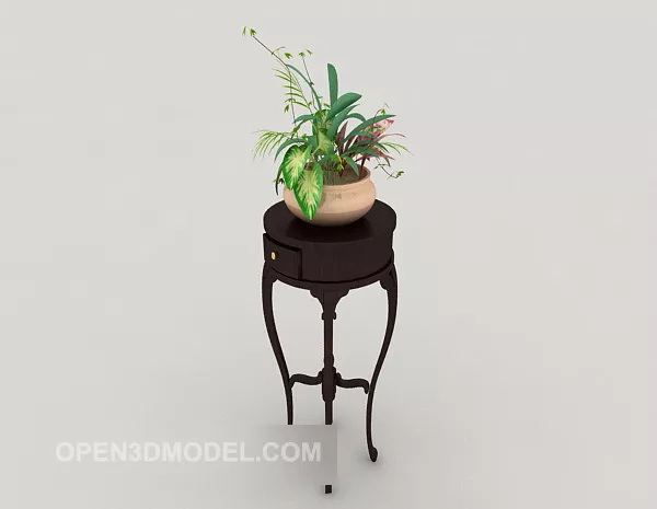 Library Book Rack 3d model