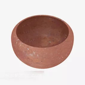 Pottery Bowl 3d model