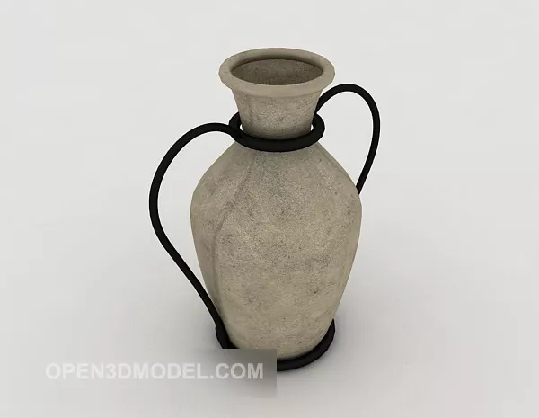 Decoration Ornament Pottery 3d model Decoration Ornament Pottery 3d model