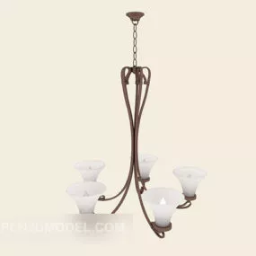 Process Jane Euro Chandelier 3d model