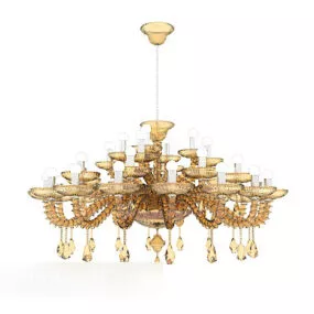 Process Refined Chandelier 3d model