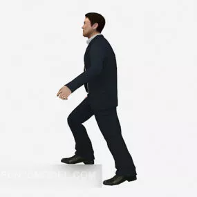 Professional Business Men Character 3d model