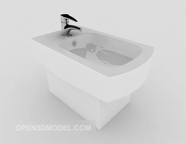 Toilet Sanitary Lavatory 3d model