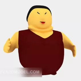 Puppet Toys Character 3d model