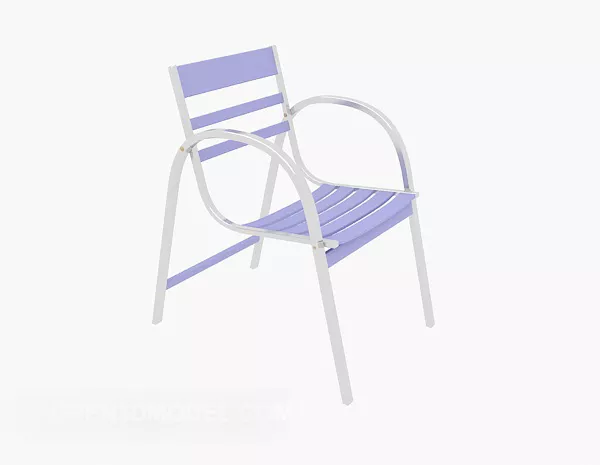 Modern Chair Purple Color 3d model Modern Chair Purple Color 3d model