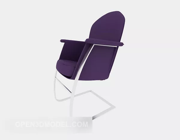 Simple Lounge Chair Modernism 3d model