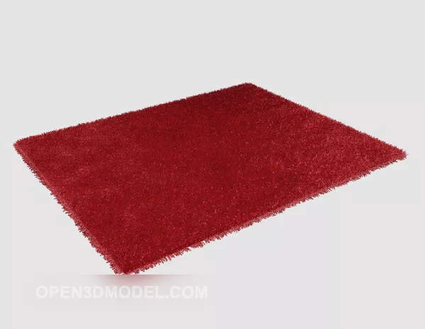 Red Carpet Floor Furniture 3d model Red Carpet Floor Furniture 3d model