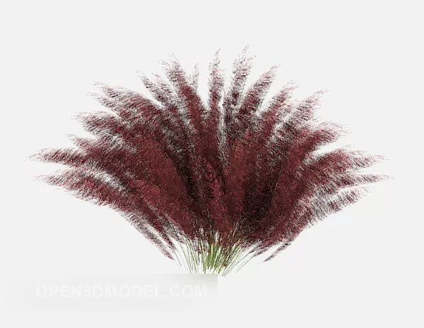 Bush With Green Leaves 3d model
