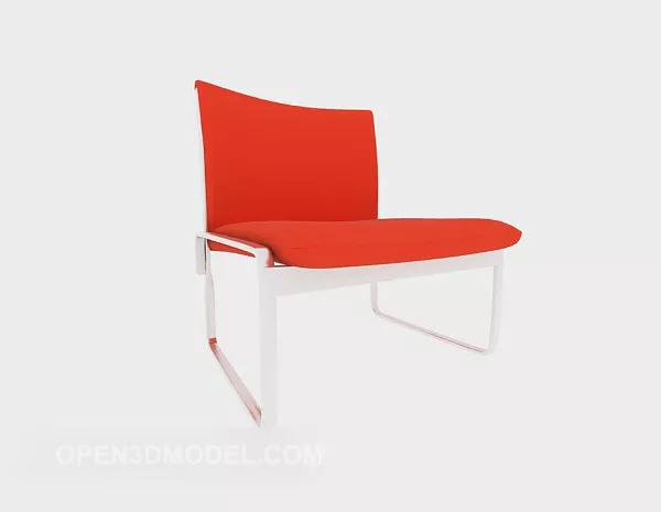 Lounge Chair S Shape 3d model