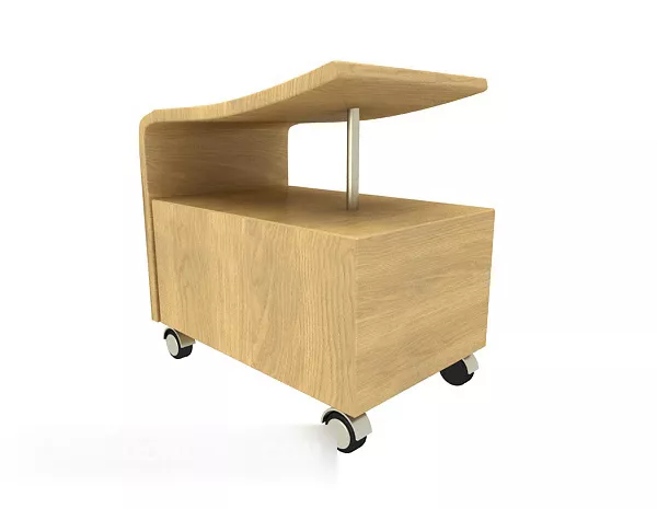 Removable Side Table Furniture 3d model Removable Side Table Furniture 3d model
