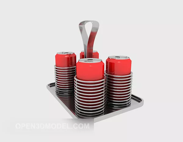 Restaurant Red Cup 3d model Restaurant Red Cup 3d model