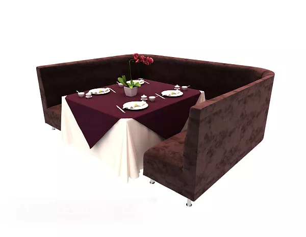 Restaurant Featured Table 3d model Restaurant Featured Table 3d model