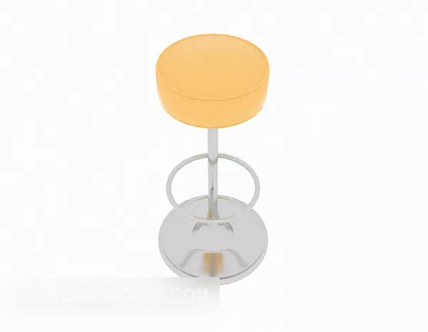 Retractable Home Stool 3d model Retractable Home Stool 3d model