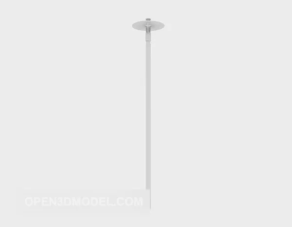 Modern Pendant Ceiling Lamp With Bronze Branches Blooming 3d model