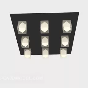 Roof Chandelier Lighting 3d model