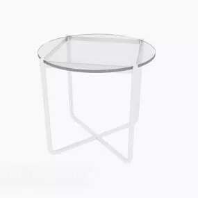 Round Glass Edge Common Design 3d model