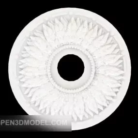 Round Light Disc 3d model