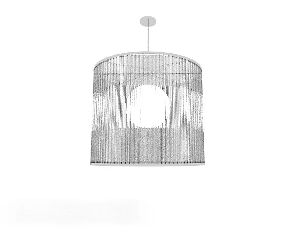 Round Living Room Chandelier 3d model Round Living Room Chandelier 3d model