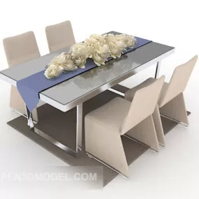 Scare Home Table And Chair 3d model