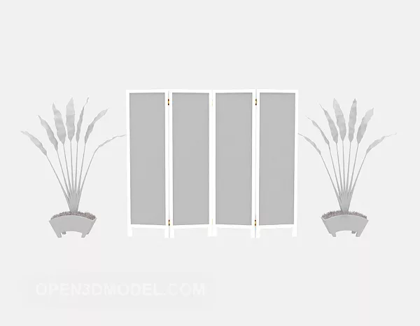 Home Screen Partition 3d model Home Screen Partition 3d model