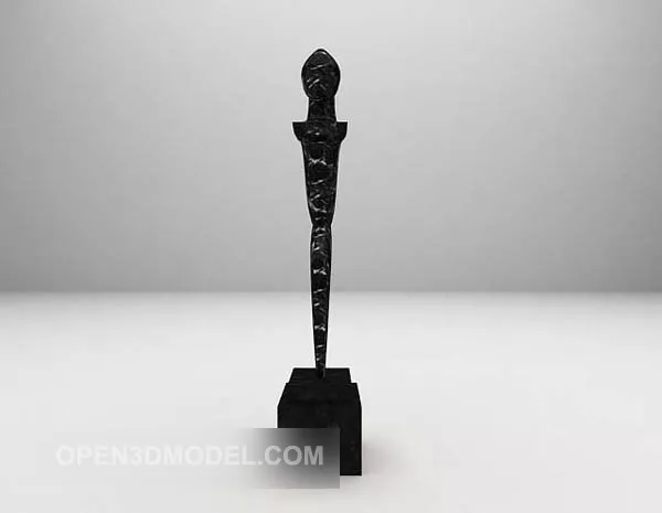 Sculptural Abstract Decoration 3d model Sculptural Abstract Decoration 3d model