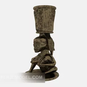 Sculpture Swing Furniture 3d model