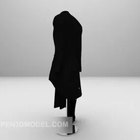 Metal Cloth Hanger 3d model