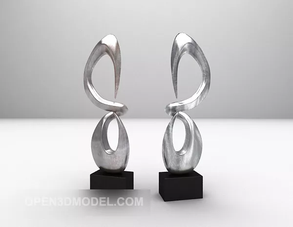 Chrysalis Abstract Object 3d model